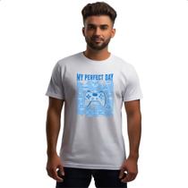 Camiseta Unissex My perfect day games Camiseta Unissex My perfect day games