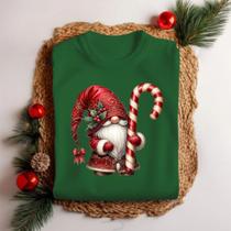 Camiseta Unissex Natal Personalizada Doende Do Papai Noel Festa