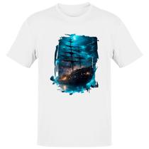 Camiseta Unissex Navio fantasma