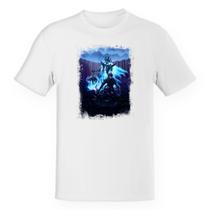 Camiseta Unissex Necro Lich Camiseta Unissex Necro Lich