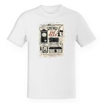 Camiseta Unissex Nostalgia A morte do Demônio Elementos Camiseta Unissex Nostalgia A morte do Demônio Elementos