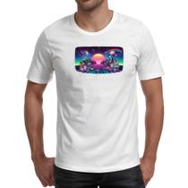 Camiseta Unissex Nostalgia anos 80 neon Camiseta Unissex Nostalgia anos 80 neon