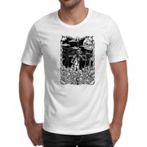 Camiseta Unissex O Espantalho Black White Arte