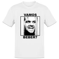 Camiseta Unissex O iluminado vamos beber