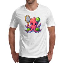 Camiseta Unissex Octopus Tenista