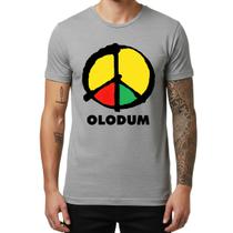 Camiseta Unissex Olodum Estampa Exclusiva Cultura Afro Brasileira Retrô