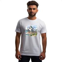 Camiseta Unissex Opera de Sydney watercolor Camiseta Unissex Opera de Sydney watercolor