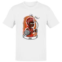 Camiseta Unissex Orixas Cartoon Oba sire