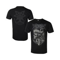 Camiseta Unissex Oversize De Algodão Com Manga Curta, Estilo Casual Gótico Rock Americano