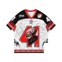 Camiseta Unissex Oversize De Anime Dandadan Okarun Estilo Coreano Kpop Baseball Hockey T-shirt Tops Camiseta Unissex Oversize De Anime Dandadan Okarun Estilo Coreano Kpop Baseball Hockey T-shirt Tops