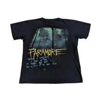 Camiseta Unissex Oversize Paramore Decode Song Lyrics De Algodão Manga Curta Verão Grande Twilight
