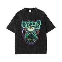 Camiseta Unissex Oversized De Anime Yu-Gi-Oh! Change of Heart Lavada Yugi Muto Seto Kaiba Manga Tops