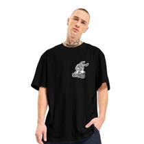 Camiseta Unissex Oversized Esqueleto