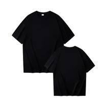 Camiseta Unissex Oversized Estilo Gótico Com Estampa Y2K, Gola Redonda, Algodão, Moda Urbana