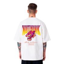 Camiseta Unissex Oversized Tigre Japonês Geek Nerd