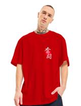 Camiseta Unissex Oversized Treino Academia Estilo Samurai