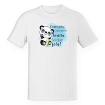Camiseta Unissex Panda gente feia Camiseta Unissex Panda gente feia