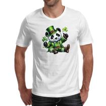 Camiseta Unissex Panda St Patrick