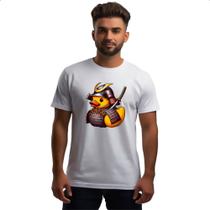 Camiseta Unissex Patinho de borracha Samurai