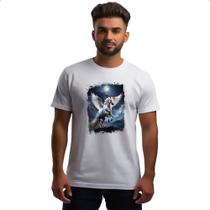 Camiseta Unissex Pegasus ao luar Camiseta Unissex Pegasus ao luar
