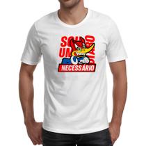 Camiseta Unissex Pica Pau - Sou um diabo necessario Camiseta Unissex Pica Pau - Sou um diabo necessario