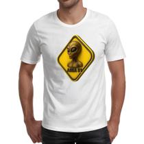 Camiseta Unissex Placa ET Area 51 3D Camiseta Unissex Placa ET Area 51 3D