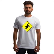 Camiseta Unissex Placa Motocross