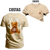 Camiseta Unissex Premium T-shirt Ted Bad Frente Costas
