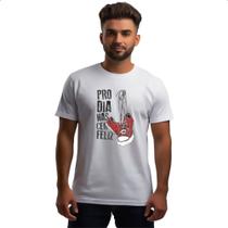 Camiseta Unissex Pro dia nascer feliz Camiseta Unissex Pro dia nascer feliz