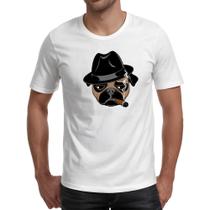 Camiseta Unissex Pug Mafioso