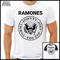 Camiseta Unissex Ramones Banda Punk Rock, Blusa Camiseta Unissex Ramones Banda Punk Rock, Blusa
