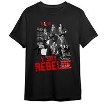 Camiseta Unissex Rbd Y Soy Rebelde Mexicana Personagens Camiseta Unissex Rbd Y Soy Rebelde Mexicana Personagens