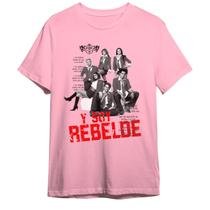 Camiseta Unissex Rbd Y Soy Rebelde Mexicana Personagens - Abstract Geek