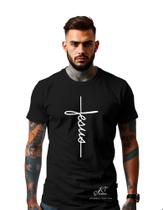 Camiseta Unissex Religiosa Jesus Malha Premium