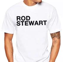Camiseta Unissex Rod Stewart Camisa 100% Algodão