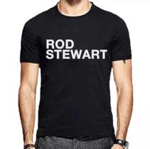 Camiseta Unissex Rod Stewart Camisa 100% Algodão