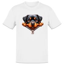 Camiseta Unissex Rottweiler no Ziper