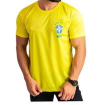 Camiseta Unissex Sel Brasileira Dry Fit do Catar 22