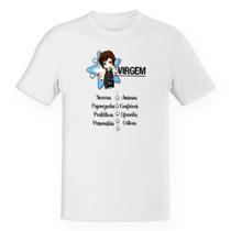 Camiseta Unissex Signo Cute Virgem Camiseta Unissex Signo Cute Virgem