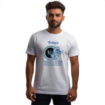 Camiseta Unissex Signo de Peixes adjetivos