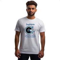 Camiseta Unissex Signo de Sagitario adjetivos Camiseta Unissex Signo de Sagitario adjetivos