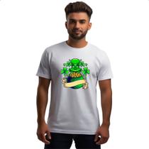 Camiseta Unissex ST Patricks Day pote de ouro Camiseta Unissex ST Patricks Day pote de ouro