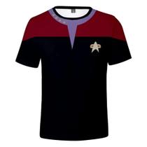 Camiseta Unissex Star Trek Sci-Fi Com Impressão 3D Little Rocket, Moda De Verão Para Homens E
