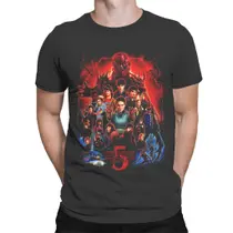 Camiseta Unissex Stranger Things 5ª Temporada Final