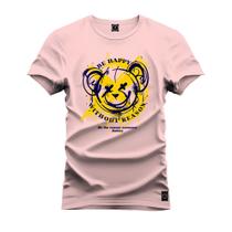 Camiseta Unissex T-Shirt 100% Algodão Estampada Urso Ex Espadachin