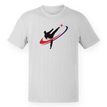 Camiseta Unissex Taekwondo kick in star Camiseta Unissex Taekwondo kick in star
