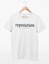 Camiseta Unissex Taylor Swift Reputation Camisa 100% Algodão Lançamento Camiseta Unissex Taylor Swift Reputation Camisa 100% Algodão Lançamento