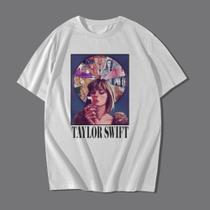 Camiseta Unissex Taylor Swift The Eras Tour Novidade Camisa Algodão Camiseta Unissex Taylor Swift The Eras Tour Novidade Camisa Algodão