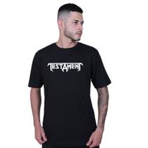 Camiseta Unissex Testament Rock Camiseta Unissex Testament Rock