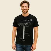 Camiseta Unissex The last of us Martelo Cor Preto 100 Algodao Camiseta Unissex The last of us Martelo Cor Preto 100 Algodao